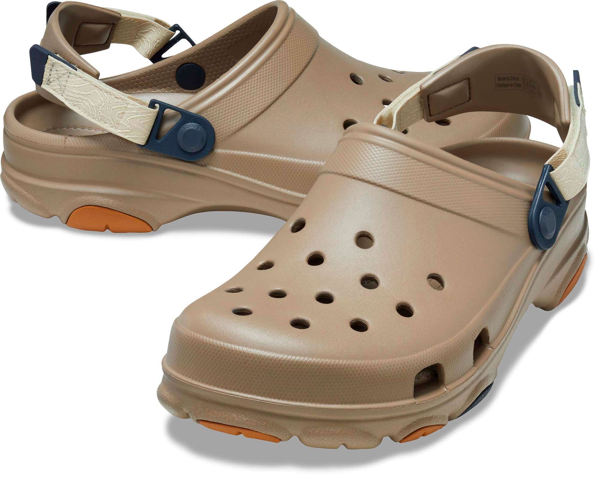 Khaki crocs hotsell