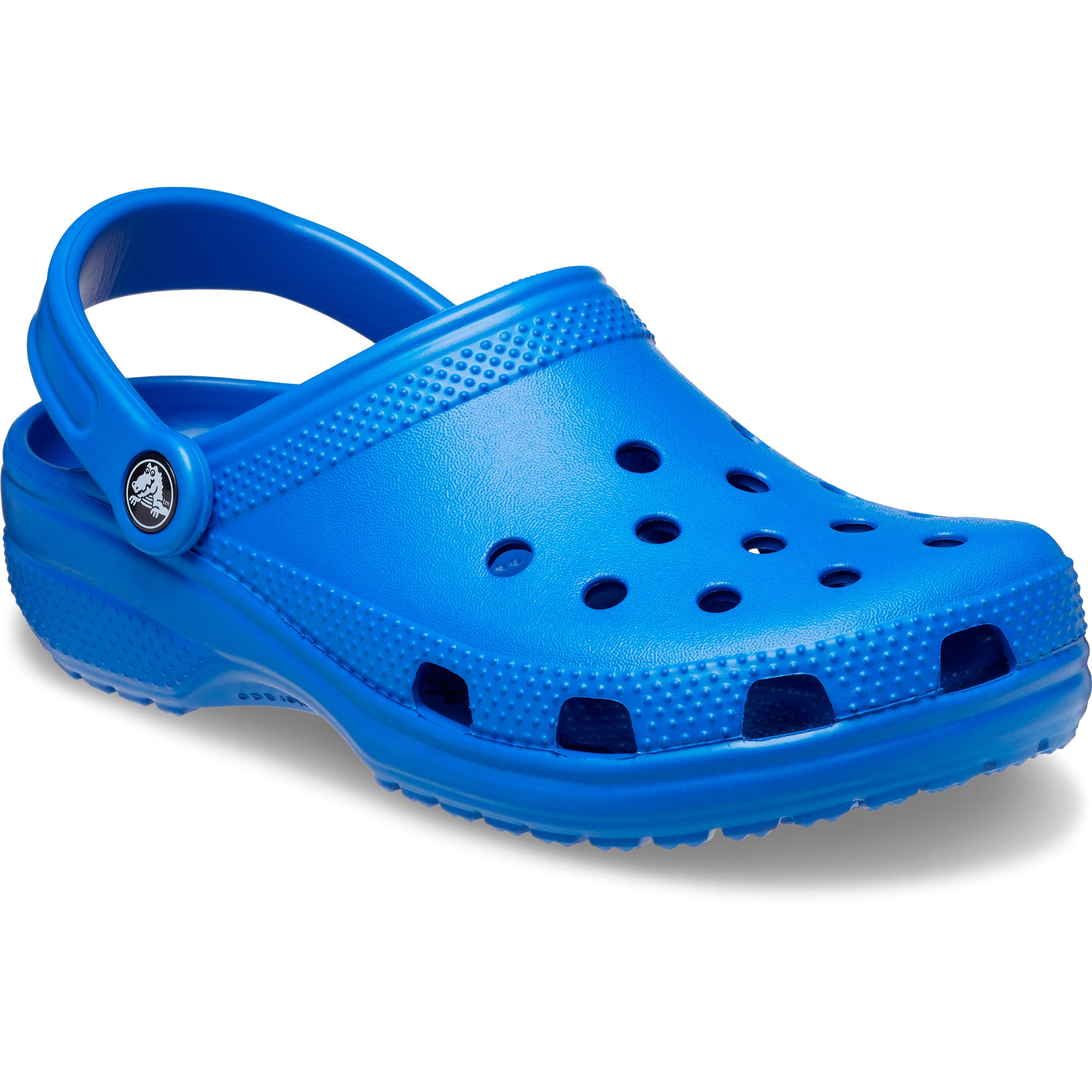 Crocs white deals and blue