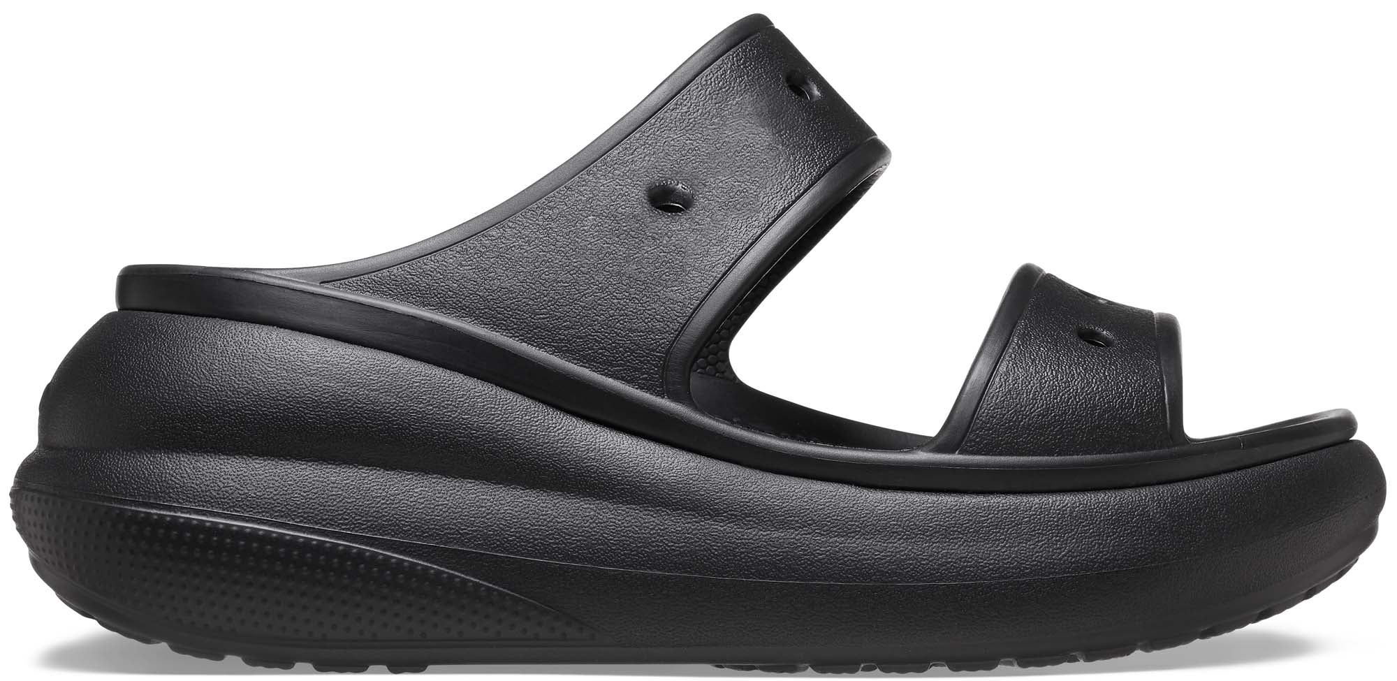 Classic Crush Sandal in Black Crocs