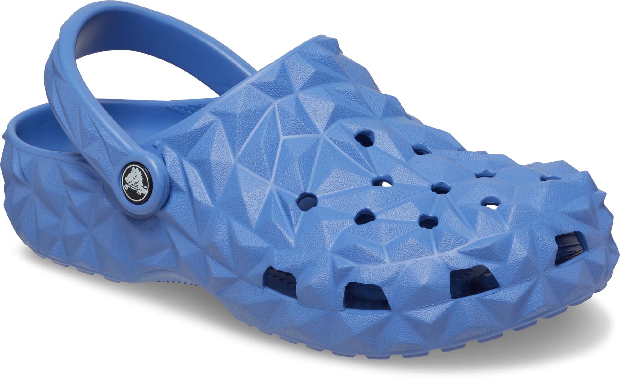 Metallic hot sale blue crocs