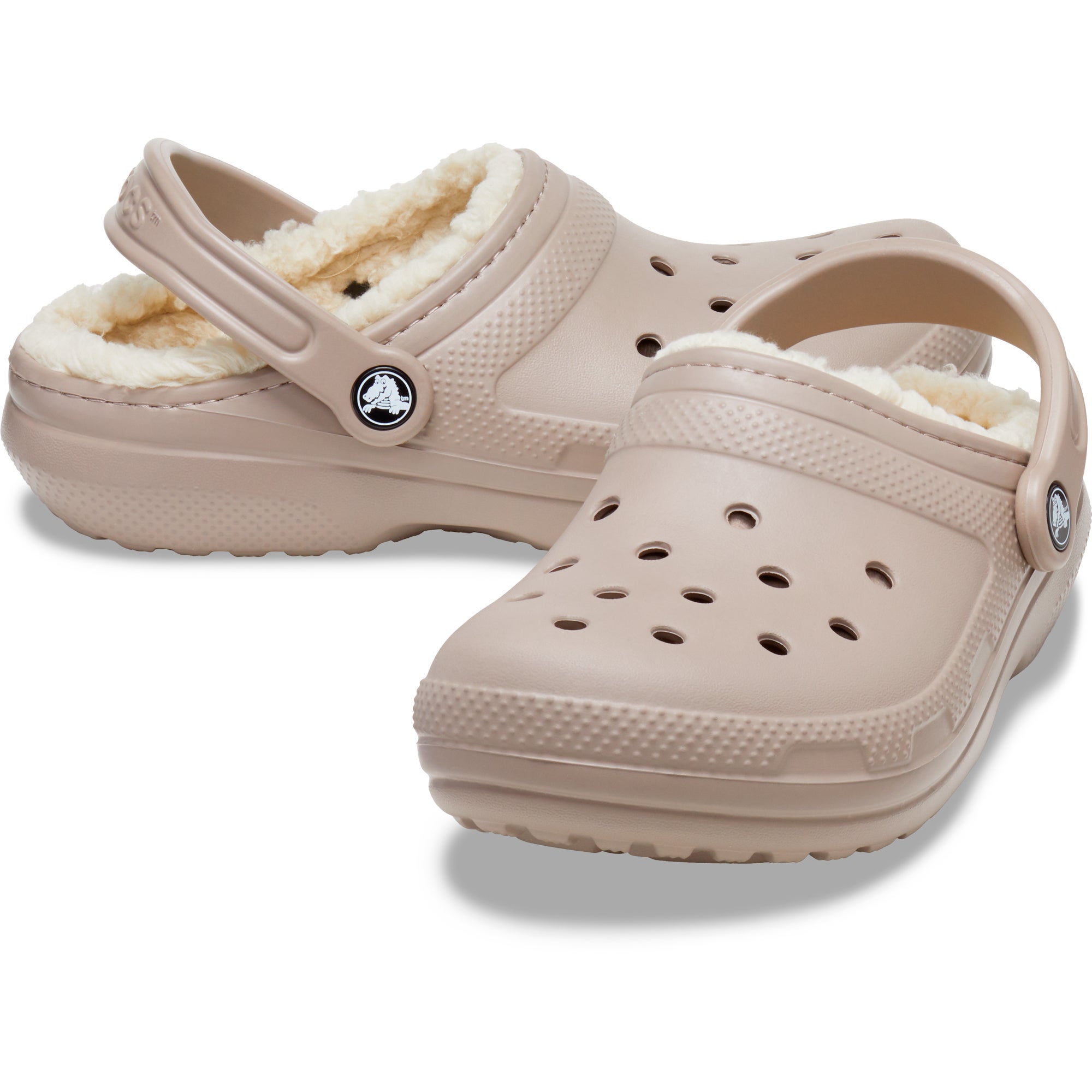 Classic on sale fuzzy crocs