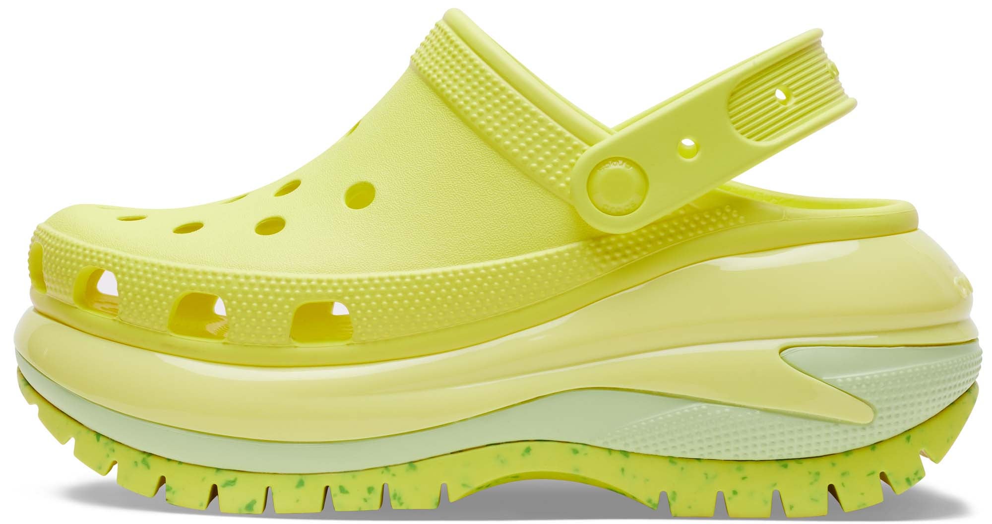 Yellow and clearance white crocs