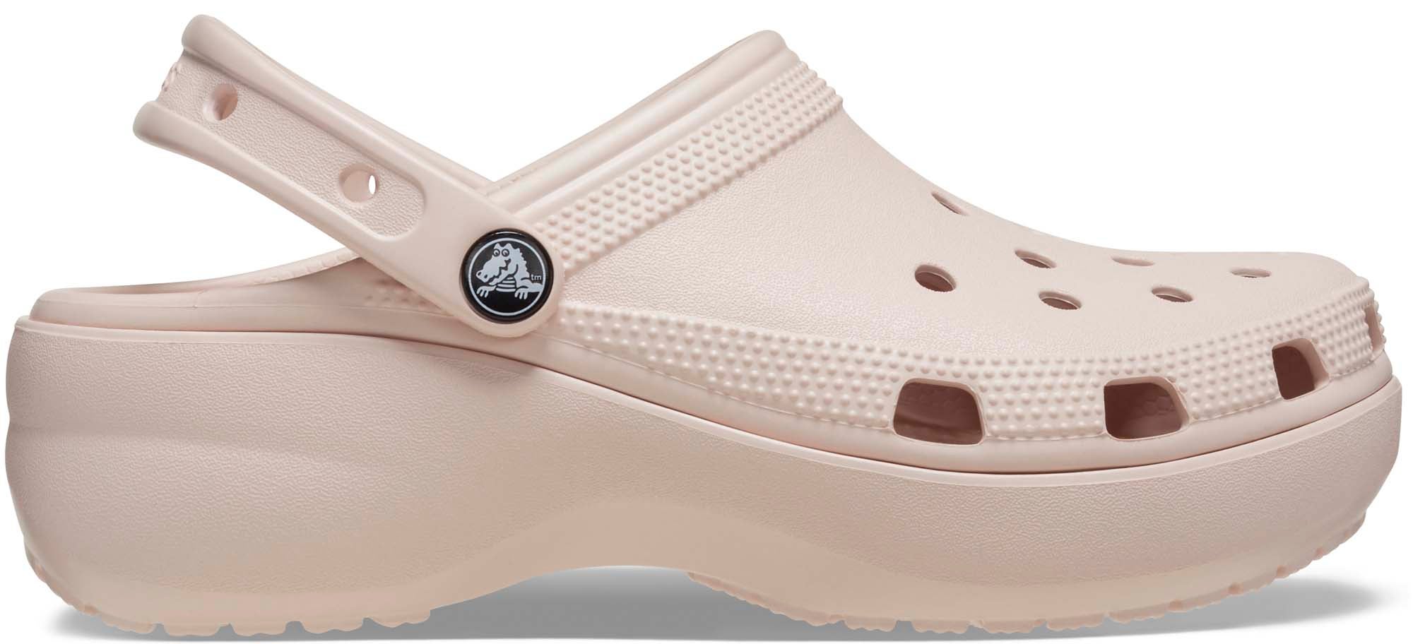 Tall cheap platform crocs