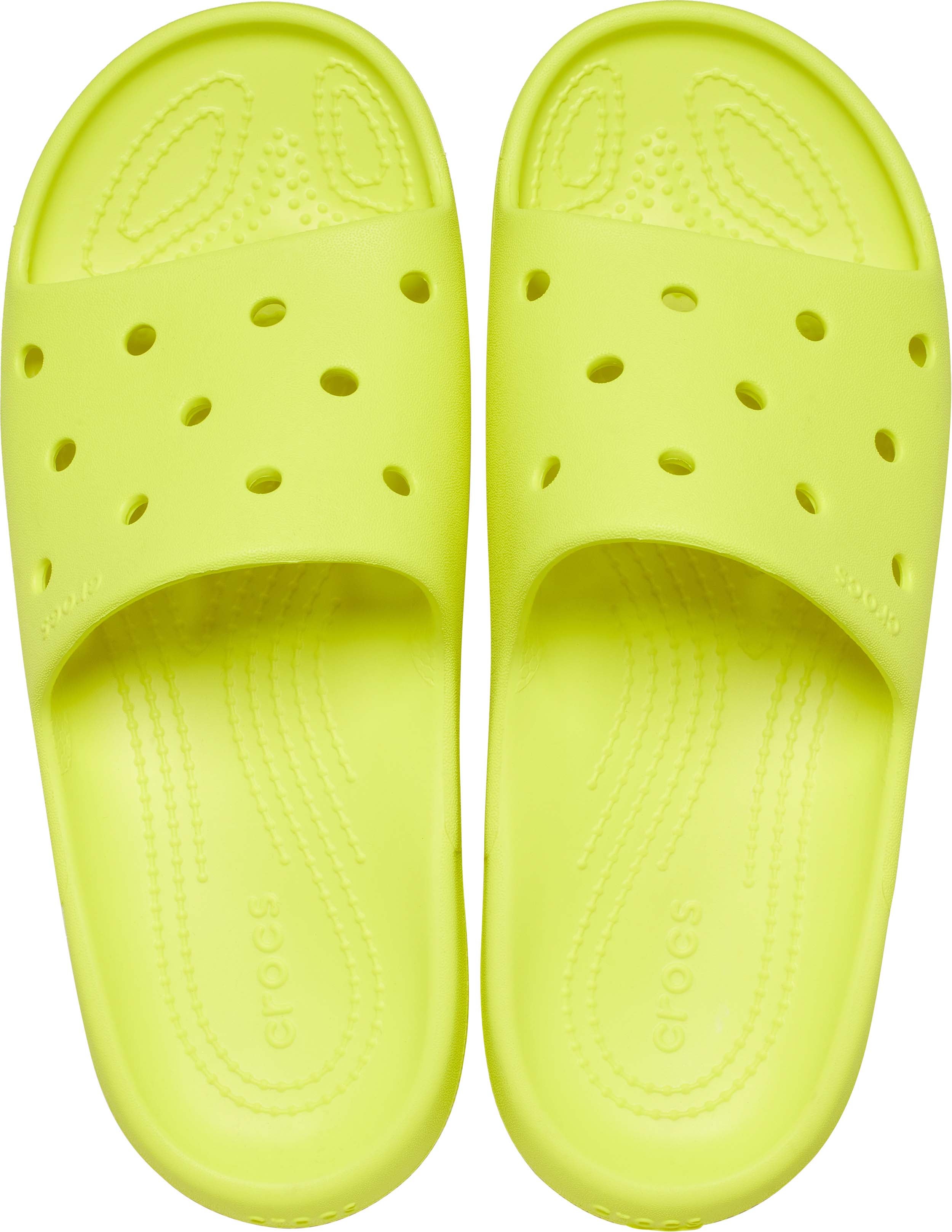 Yellow slide online crocs