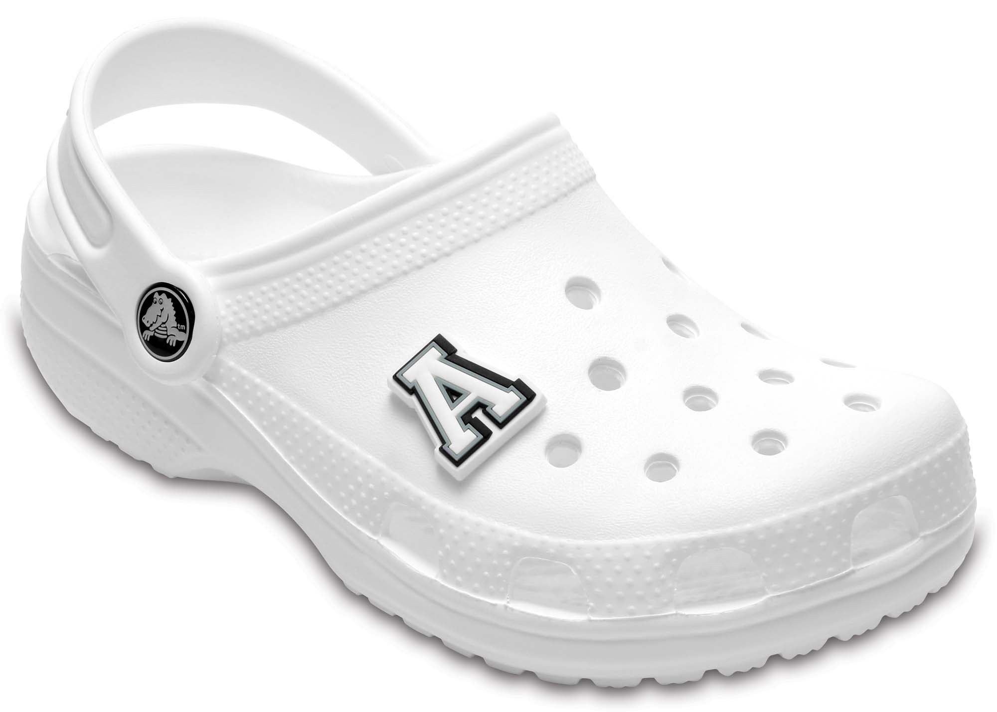 Crocs with store rainbow letters