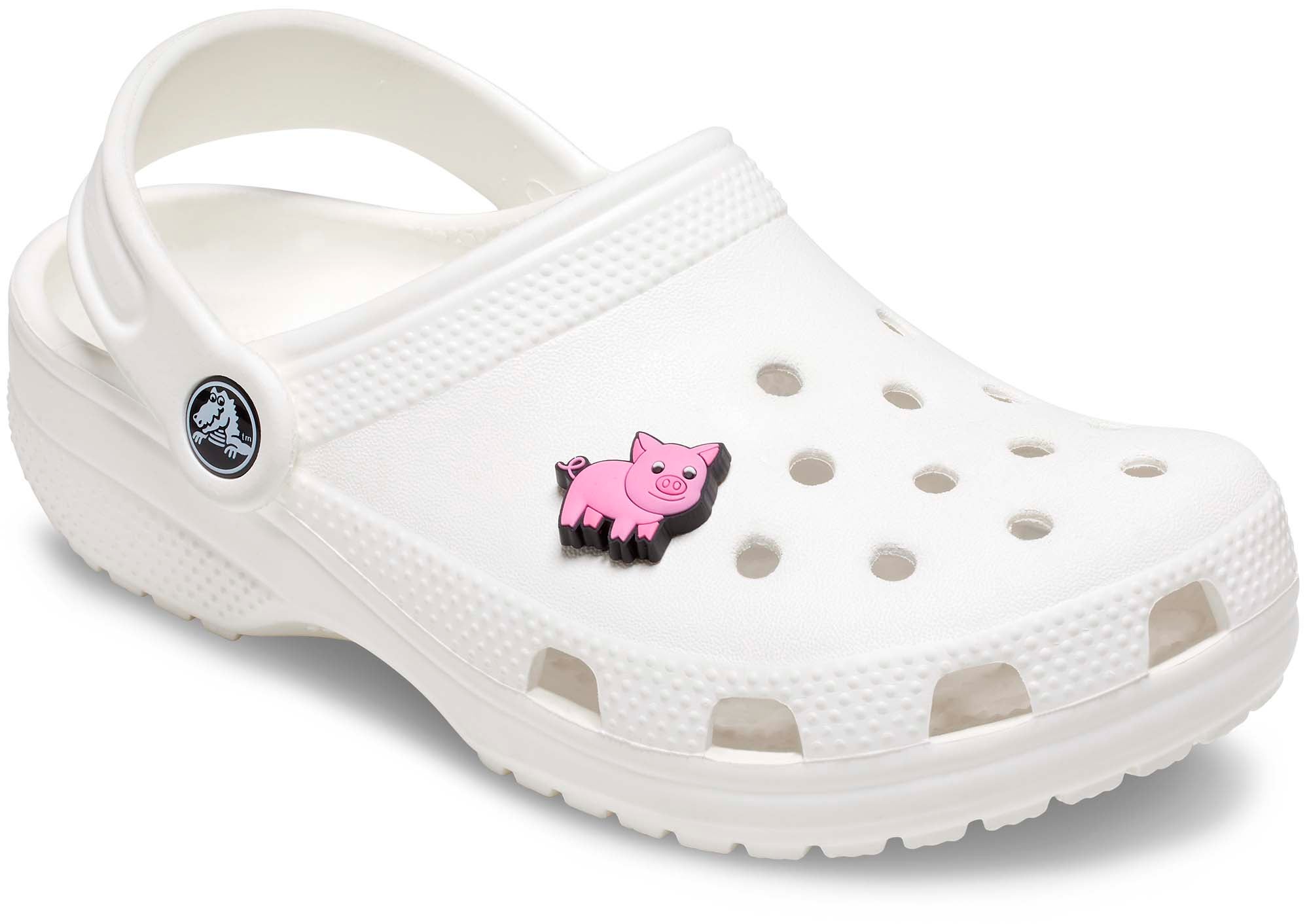 CROCS JIBBITZ PINK PGGY