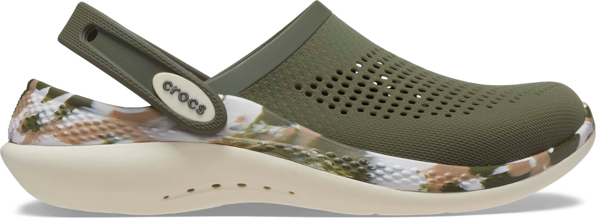 Crocs literide 2025 clog army green