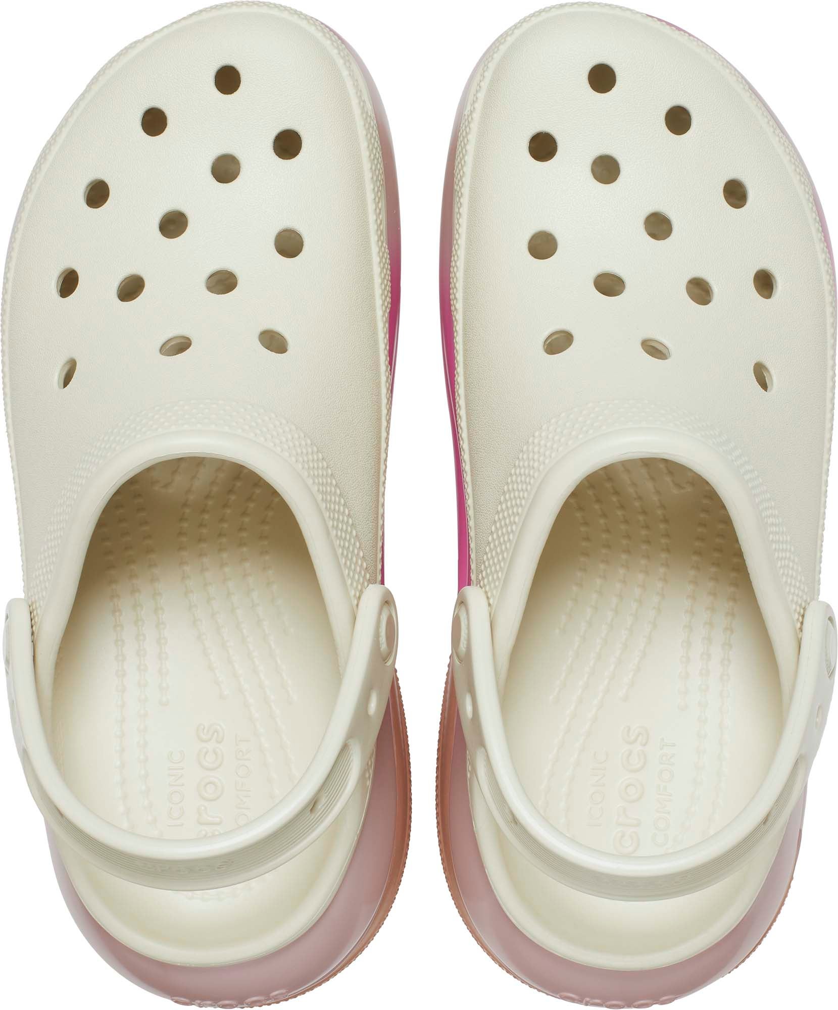 Mega Crush Color Dip Clog in Patterned Crocs