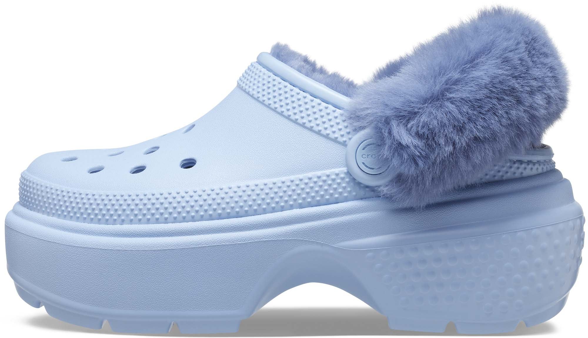 Stomp Lined Clog in Blue Crocs